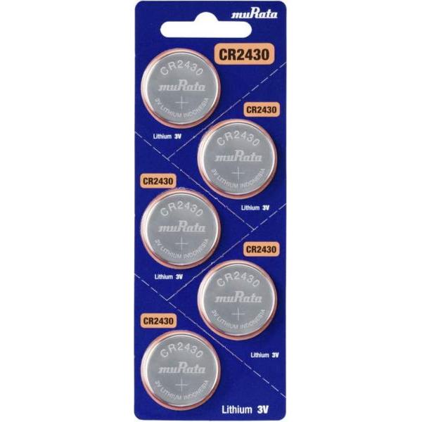 5 Stuks Sony CR2430 huishoudelijke batterij Single-use battery Lithium