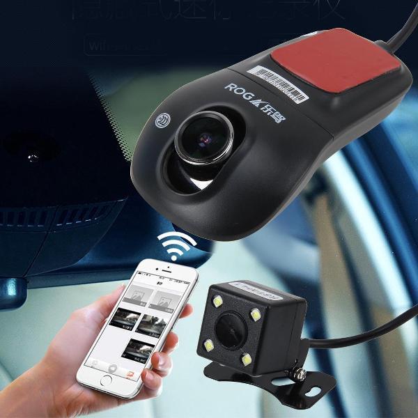 High-end Verborgen Parkeerhulp Camera voor Monitor 170 Graden Groothoek Full HD 1080 P HD Nachtzicht Smart Auxiliary Drive Control System Ondersteuning Alle Android, IOS-systeem
