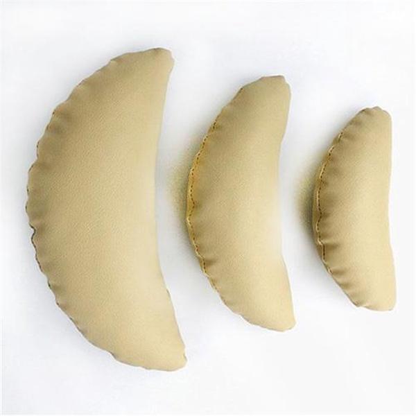 3 stks / set Kinderen Fotografie Props Baby Foto 'S Halve Maan Vorm Kussen (Kaki)