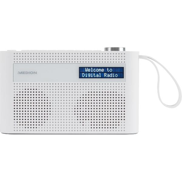 MEDION LIFE P66007 DAB+ Radio | DAB+/FM | Bluetooth 5.0 | Geïntegreerde batterij | 3 W (RMS)