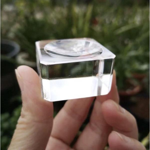 Standaard voor glazen bol 40/60/80/100mm - Fotografie - Glas - Transparant