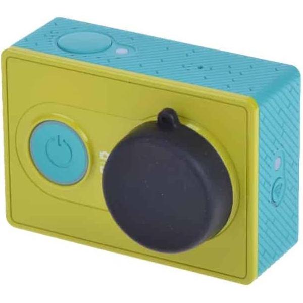 Siliconen lensdop voor Xiaomi Yi / GoPro Hero4 / 3+ / 3 (zwart)