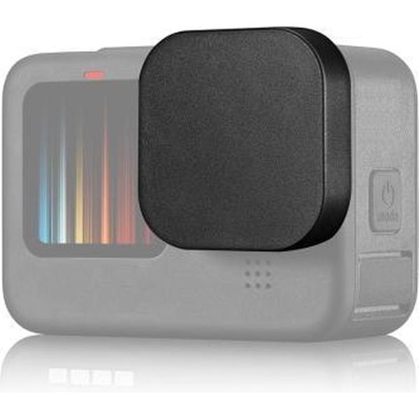 PULUZ voor GoPro HERO9 Zwart Soft TPU Rubber Krasbestendig Cameralens Beschermkap Cover (Zwart)