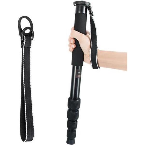 BEXIN MAS325 Portable Travel Outdoor DSLR Camera Aluminium Monopod Holder (Zwart)