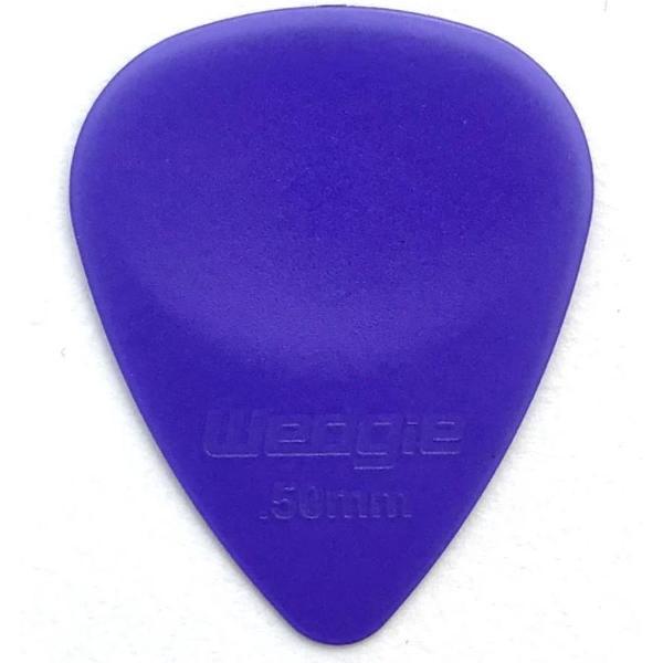 Wedgie Clear XL Standard Polycarbonaat Pick 6-Pack 0.50 mm plectrum