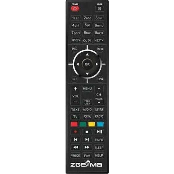 Zgemma H Serie Afstandsbediening