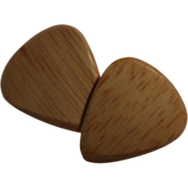 Rubber houten 2-pack plectrum 3.00 mm