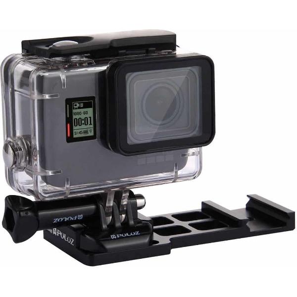 PULUZ Cantilever Picatinny Weaver Gun Rail zijmontage voor GoPro NIEUWE HERO / HERO6 / 5/5 sessie / 4 sessie / 4/3 + / 3/2/1, Xiaoyi en andere actiecamera's