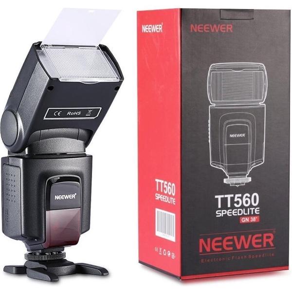 Neewer TT560 flitser speedlite voor Canon Nikon Olympus Pentax Fuji Sony