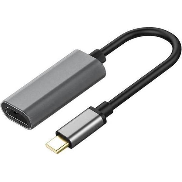 USB-C naar HDMI Adapter - Converter - Ondersteund 4K 60HZ - Geschikt Voor - Apple / Mac / Macbook ( Pro ) - Samsung - HDMI Switch
