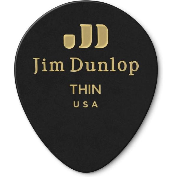 Dunlop Teardrop Celluloid Pick 6-Pack thin plectrum