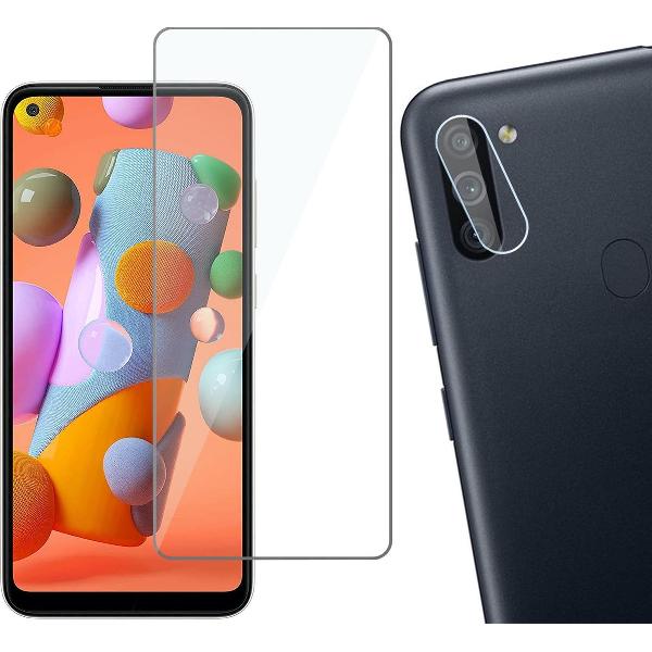 Samsung A11 Screenprotector - Samsung Galaxy A11 Screen Protector Glas en Samsung A11 Screenprotector Camera