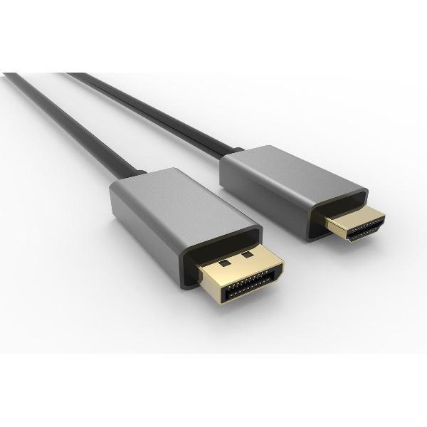 SBVR DHK2 | DisplayPort naar HDMI Kabel en Omvormer | 4K@60Hz | Mannelijk - Mannelijk | 1.8 meter