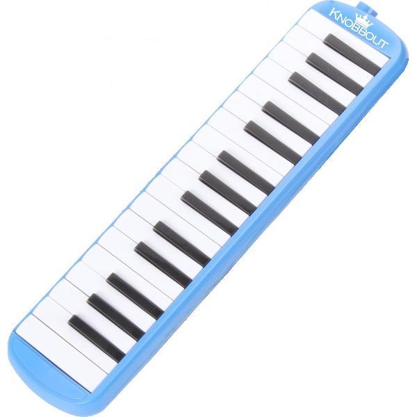 Melodica met 32 toetsen - blaaspiano - Baby blauw
