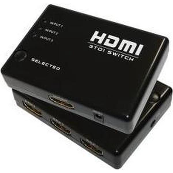 Budgets BUD005 HDMI Switch - 3 HDMI Inputs & 1 HDMI Output