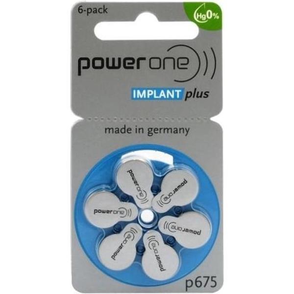 Power One by VARTA 675 IMPLANT Gehoorapparaat batterijen