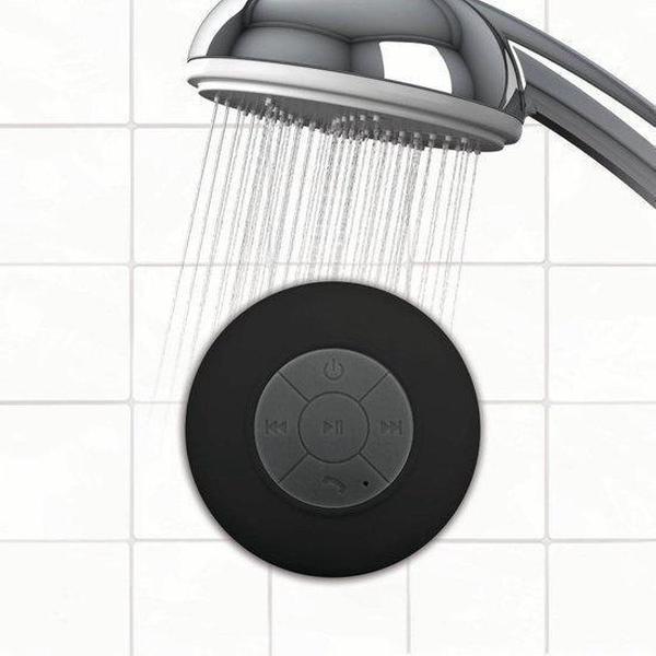 Bluetooth Waterproof Douche speaker - Mp3 - Muziek - Afspelen - onder de Douche - Zwart
