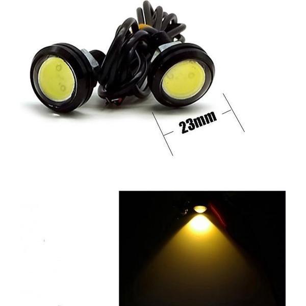 23MM LED - Eagle Eye - Oranje - Waterproof