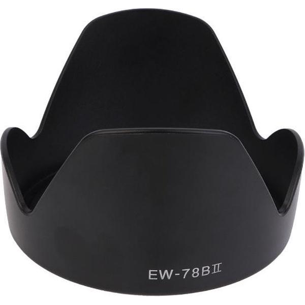 Zonnekap type EW-78BII / Lenshood voor Canon objectief (Huismerk)