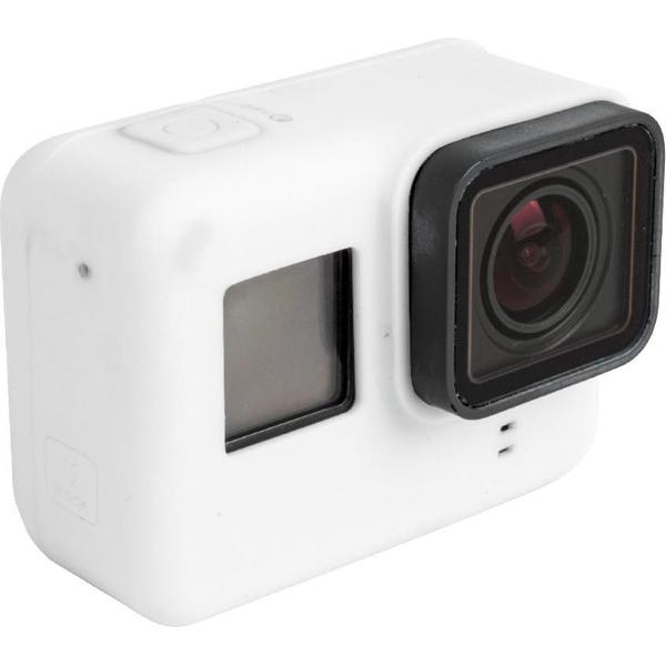 Tuff-Luv - GoPro Hero 5 Siliconen Bescherming Case Cover Shell - Wit