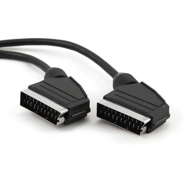 Gembird SCART/SCART 3m SCART-kabel SCART (21-pin) Zwart