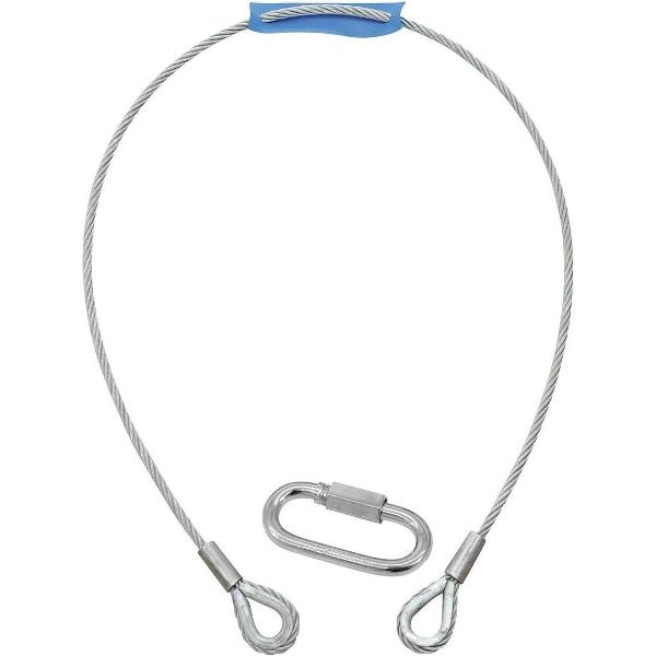 EUROLITE Safety Bond A 6x1000mm up to 35kg, Zilver