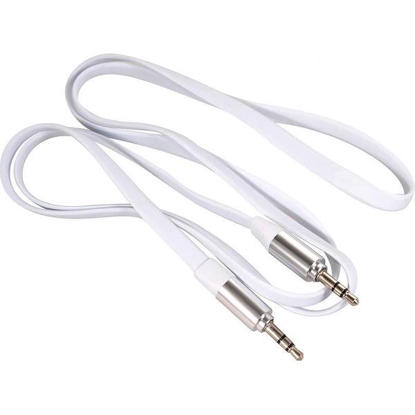 Jack 3,5 mm Jack - Jack 3.5 Maclean MCTV-694 1m Wit Maclean