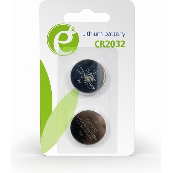 CR2032 knoopcelbatterij, 2 stuks