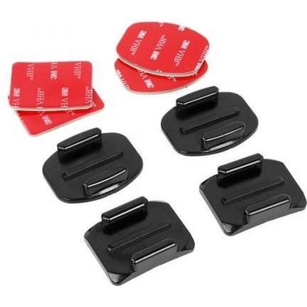 GoPro 2 Flat en 2 Curved Adhesive mounts