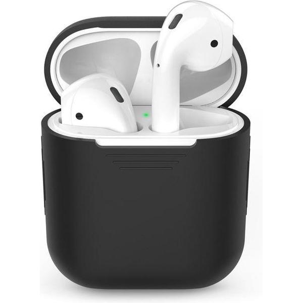 Siliconen case | geschikt voor airpods | zwart