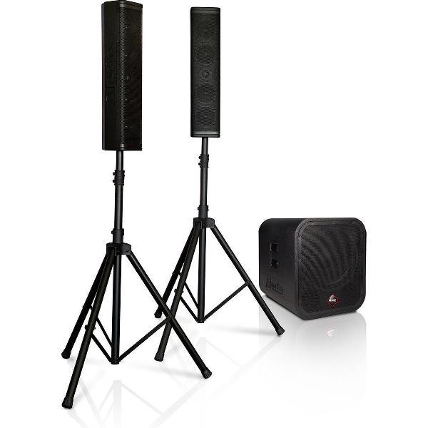 Alecto PAS-350 Speakers 800W | Ideaal voor feesten en presentaties tot 250 personen | Zwart