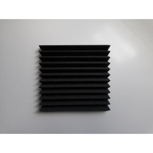 Wedge studioschuim (antraciet), 30x30x5CM, 48 stuks.