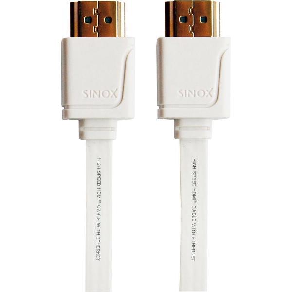 Sinox 1m HDMI 1m HDMI HDMI Wit HDMI kabel