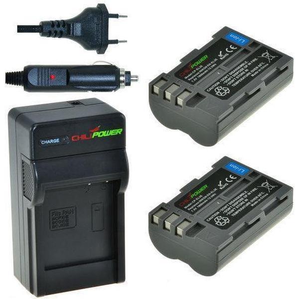 ChiliPower EN-EL3e Nikon Kit - Camera Batterij Set