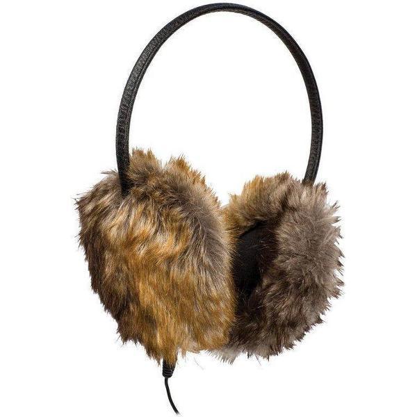 Satzuma koptelefoons Hoofdtelefoon met imitatiebont