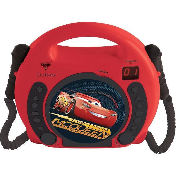 Lexibook Disney Cars - CD speler met microfoon - Cars speelgoed - Disney speelgoed