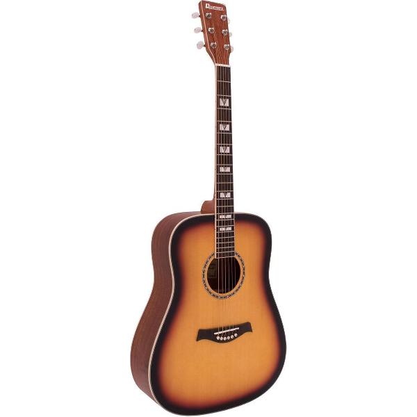 DIMAVERY STW-40 western gitaar - steelstringgitaar, sunburst
