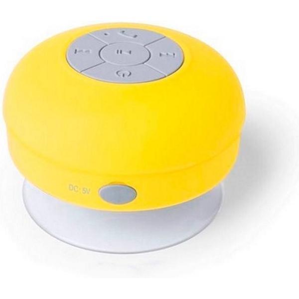 Innovagoods Bluetooth Speaker - Geel - Waterbestendige Douche/Bad Mp3 - Waterproof
