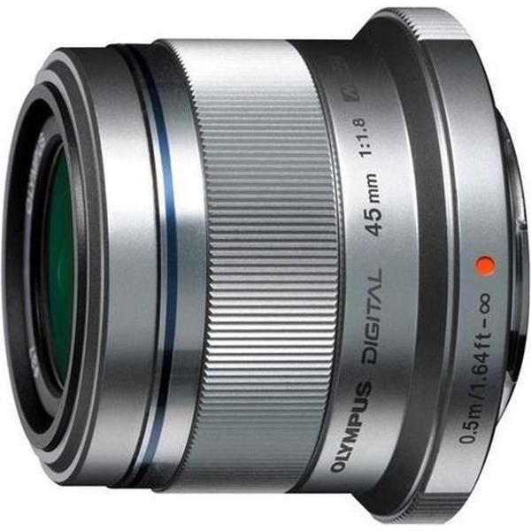Olympus M.Zuiko 45mm f1.8 MILC Telelens Zilver