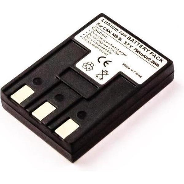 Battery similar CANON NB-3L, Li-ion, 3,7V, 790mAh, 2,9Wh