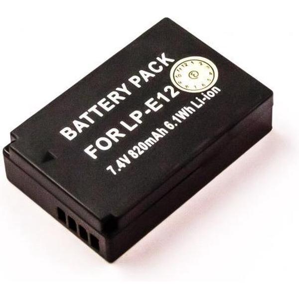 Battery similar CANON LP-E12, Li-ion, 7,4V, 820mAh, 6,1Wh