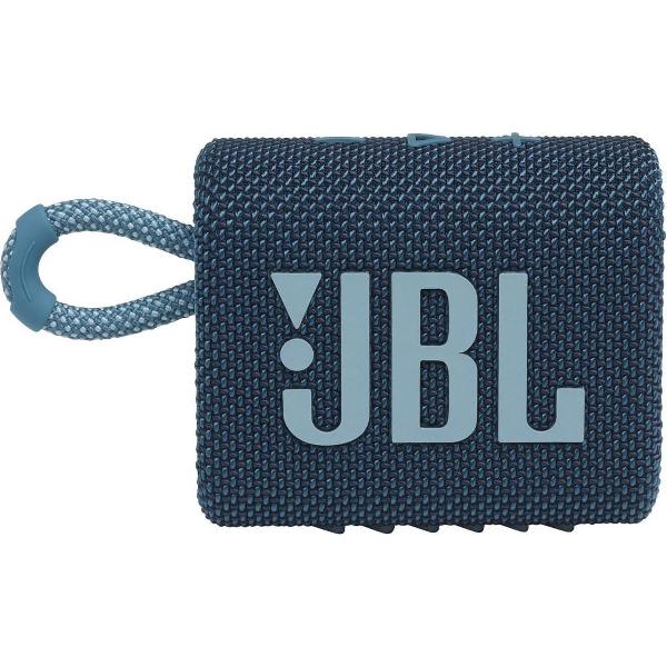 JBL Go 3 Blauw - Draadloze Bluetooth Mini Speaker