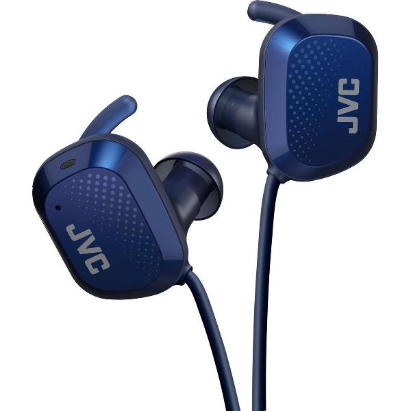 JVC HA-AE1W - Draadloze sport oordopjes - Blauw