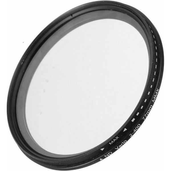 Cuely 72mm variabele ND fader ND2-ND400 filter grijsfilter