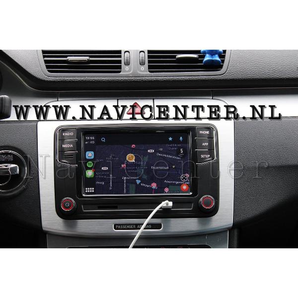 GRATIS SCREEN PROTECTOR! RCD Apple CarPlay autoradio voor Volkswagen - Bluetooth USB SD Kaart (zonder AUX) RNS 510 315 310 PASVORM