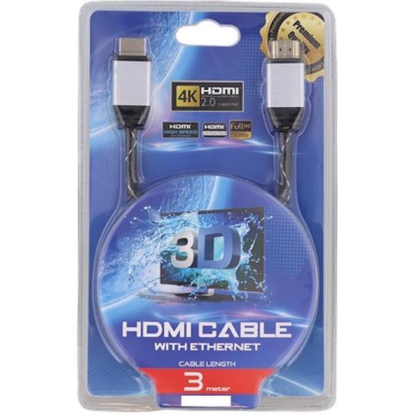 S&C - XXL HDMI-kabel 3 meter HDMI audio video bakel tv pc
