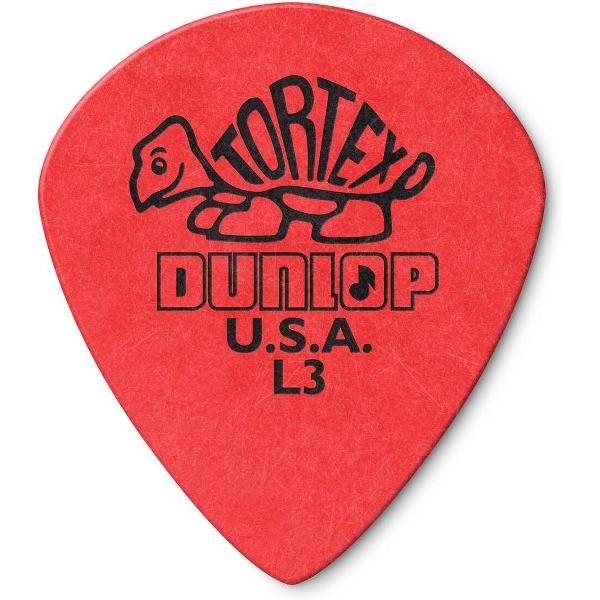 Tortex Jazz plektrums L3 rood spitz, 36er Set navulpak