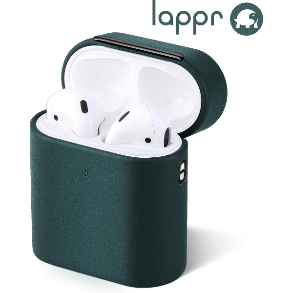 LAPPR® - AirPods Case - Echt Leer - AirPods Hoesje - Duurzaam - Bestseller - Groen