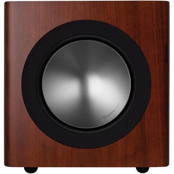 Monitor Audio Radius 380 - Compacte Actieve Subwoofer - Walnoot