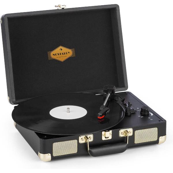 Peggy Sue platenspeler stereoluidspreker USB aansluiting zilver